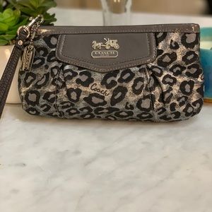 COACH LIMITED EDITION LARGE OCELOT WRISTLET